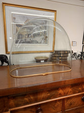 Load image into Gallery viewer, Huge 50cm Tall Antique Glass Clock - Taxidermy Dome – Victorian, Circa 1850