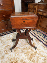 Load image into Gallery viewer, Regency Rosewood Teapoy – c.1820