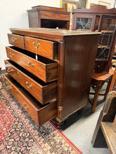Load image into Gallery viewer, Handsome Georgian Flame Mahogany Chest of Drawers