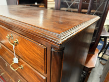 Load image into Gallery viewer, Handsome Georgian Flame Mahogany Chest of Drawers