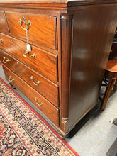 Load image into Gallery viewer, Handsome Georgian Flame Mahogany Chest of Drawers