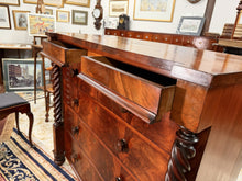 Load image into Gallery viewer, VERY RARE ANTIQUE VICTORIAN SCOTTISH CHEST OF SIX DRAWERS – CIRCA 1850