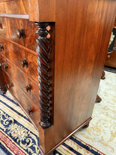 Load image into Gallery viewer, VERY RARE ANTIQUE VICTORIAN SCOTTISH CHEST OF SIX DRAWERS – CIRCA 1850