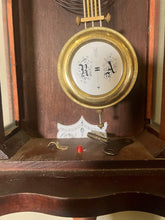 Load image into Gallery viewer, A Superb Quality Victorian Style Vienna Wall Clock With Lovely Rich Colour