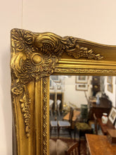 Load image into Gallery viewer, A French Gilded Over Mantel Mirror With Beautiful Detail