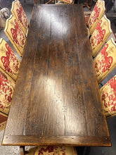 Load image into Gallery viewer, A Fabulous Royal Oak Fine English Ten Seater Balmoral Westminster Dining Table With Ten Chairs