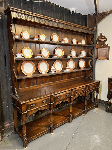 We have For Sale A Royal Oak Balmoral Welsh Dresser Made From Solid Oak