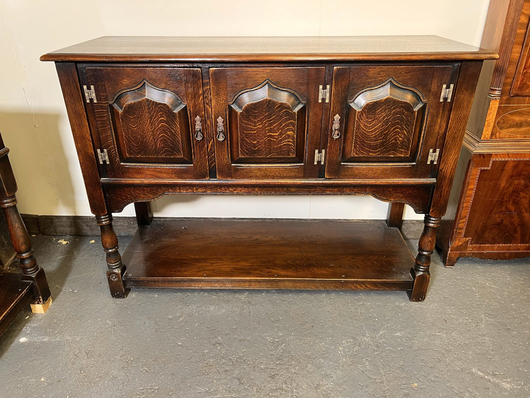 We have For Sale A Royal Oak Balmoral Sideboard Made From Solid Oak