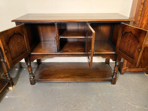 We have For Sale A Royal Oak Balmoral Sideboard Made From Solid Oak