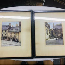 Load image into Gallery viewer, Pair of vintage original watercolours signed P Delaville from Inverness