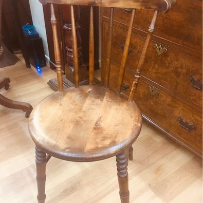 A Welsh  chair in made from beech and elm c.1880