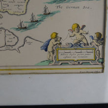 Load image into Gallery viewer, Map of Essex by Joannnes Blaeu 1645 with amazing detail in lovely condition