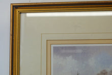 Load image into Gallery viewer, Painting by Judy Boyes with certification framed under glass with amazing colours