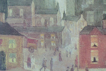 Load image into Gallery viewer, A L S Lowry print of &quot;An Accident&quot; beautifully framed under glass