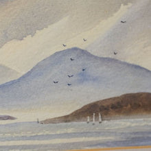 Load image into Gallery viewer, An original watercolour of “Lakeland Blue” by Ivor Williams Royal Academy painter