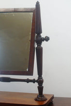 Load image into Gallery viewer, Antique 19th century fine quality antique Victorian mahogany swing mirror with original mirror