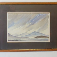 Load image into Gallery viewer, An original watercolour of “Lakeland Blue” by Ivor Williams Royal Academy painter