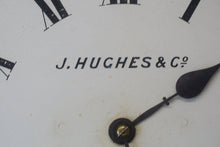 Load image into Gallery viewer, A fantastic Early Victorian Fusee drop Dial wall clock by John Hughes and Co, Carnarvon