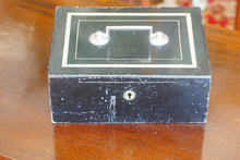 Load image into Gallery viewer, Early 20th century strong box made by  Pilot in steel with cash tray inside