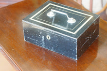 Load image into Gallery viewer, Early 20th century strong box made by  Pilot in steel with cash tray inside