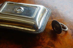 Vintage Silver EPC entrée veg serving dish tureen with stunning decoration