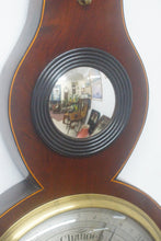 Load image into Gallery viewer, We have for sale an antique 18th century George III inlaid mahogany banjo barometer