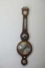 Load image into Gallery viewer, We have for sale an antique 18th century George III inlaid mahogany banjo barometer