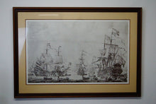 Load image into Gallery viewer, Picture of Dutch Men-O’-War and Other Ships in a Calm, created in 1665 by Willem Van De Velde