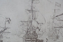 Load image into Gallery viewer, Picture of Dutch Men-O’-War and Other Ships in a Calm, created in 1665 by Willem Van De Velde