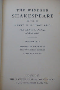 A complete set of "The Oxford Miniature Edition of the Complete Works of Shakespeare" C.1903