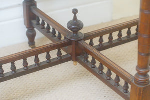 An octagonal aesthetic movement table made in the 19th Century