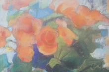 Load image into Gallery viewer, A huge stunning painting by John Sutherst of &quot;orange begonia&quot;, this is number two