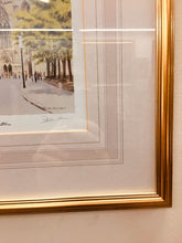 Load image into Gallery viewer, Beautiful pencil signed watercolour of York Minster by renowned artist Peter Annable beautifully painted mounted and framed under glass