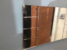 Load image into Gallery viewer, Original Art Deco rectangular Mirror with beautifully hand cut work to the glass circa 1920