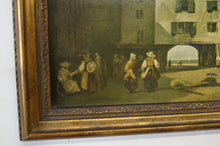 Load image into Gallery viewer, Oil on board painting of “La Place Des Molards Geneva” by R P Bonington beautifully framed