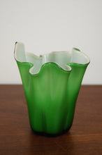 Load image into Gallery viewer, Murano glass napkin vase in the most amazing colours just gorgeous