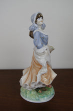 Load image into Gallery viewer, Royal Worcester fine bone China figure “Rosie Picking Apples” in perfect condition