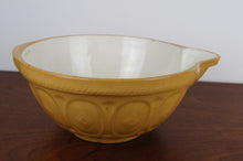 Load image into Gallery viewer, Victorian Earthenware Cornishware clay mixing bowl number 755330