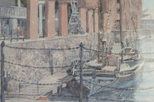 Load image into Gallery viewer, Limited edition pencil signed watercolour of the Albert Dock Liverpool