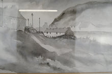 Load image into Gallery viewer, We have a stunning Original watercolour by P Harley named “Welsh Cottages” just lovely