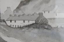 Load image into Gallery viewer, We have a stunning Original watercolour by P Harley named “Welsh Cottages” just lovely