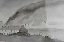 Load image into Gallery viewer, We have a stunning Original watercolour by P Harley named “Welsh Cottages” just lovely