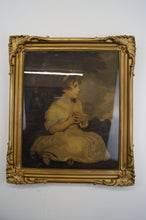 Load image into Gallery viewer, A Joshua Reynolds “Age Of Innocence” oil painting displayed in the national gallery 1847