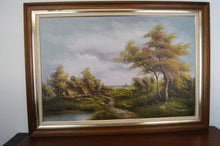 Load image into Gallery viewer, An original oil on board landscape painting signed by Minteer beautifully painted