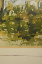 Load image into Gallery viewer, A lovely original watercolour by V Carroll of &quot;Slack Wood&quot; in Silverdale the lake district